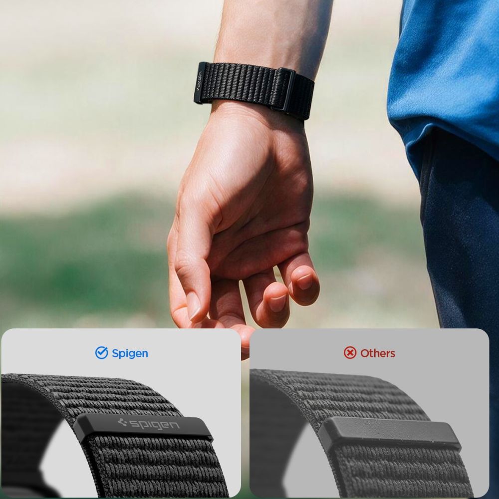Spigen WBF01 Band for Apple Watch 44 / 45 / 46 / 49 mm - black_6
