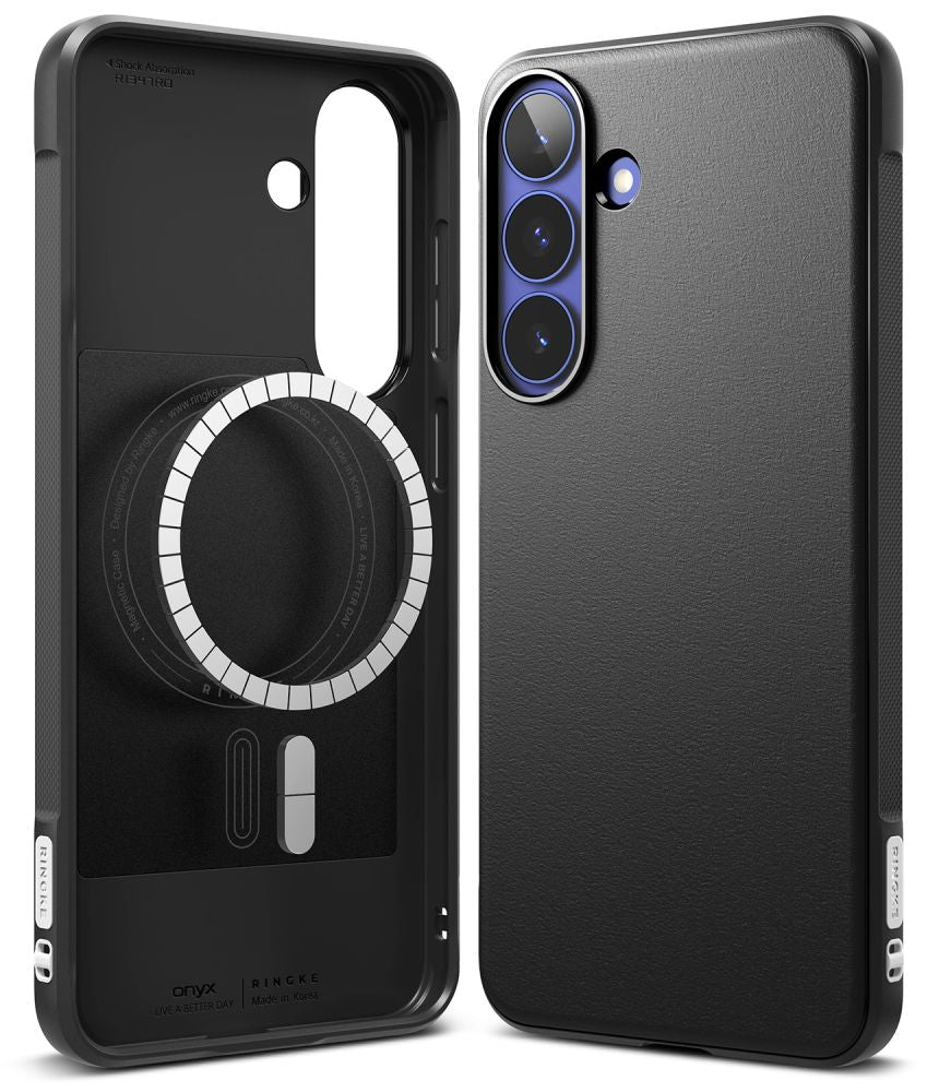 Ringke Onyx Magsafe Case for Samsung Galaxy S26 FE - Black_1