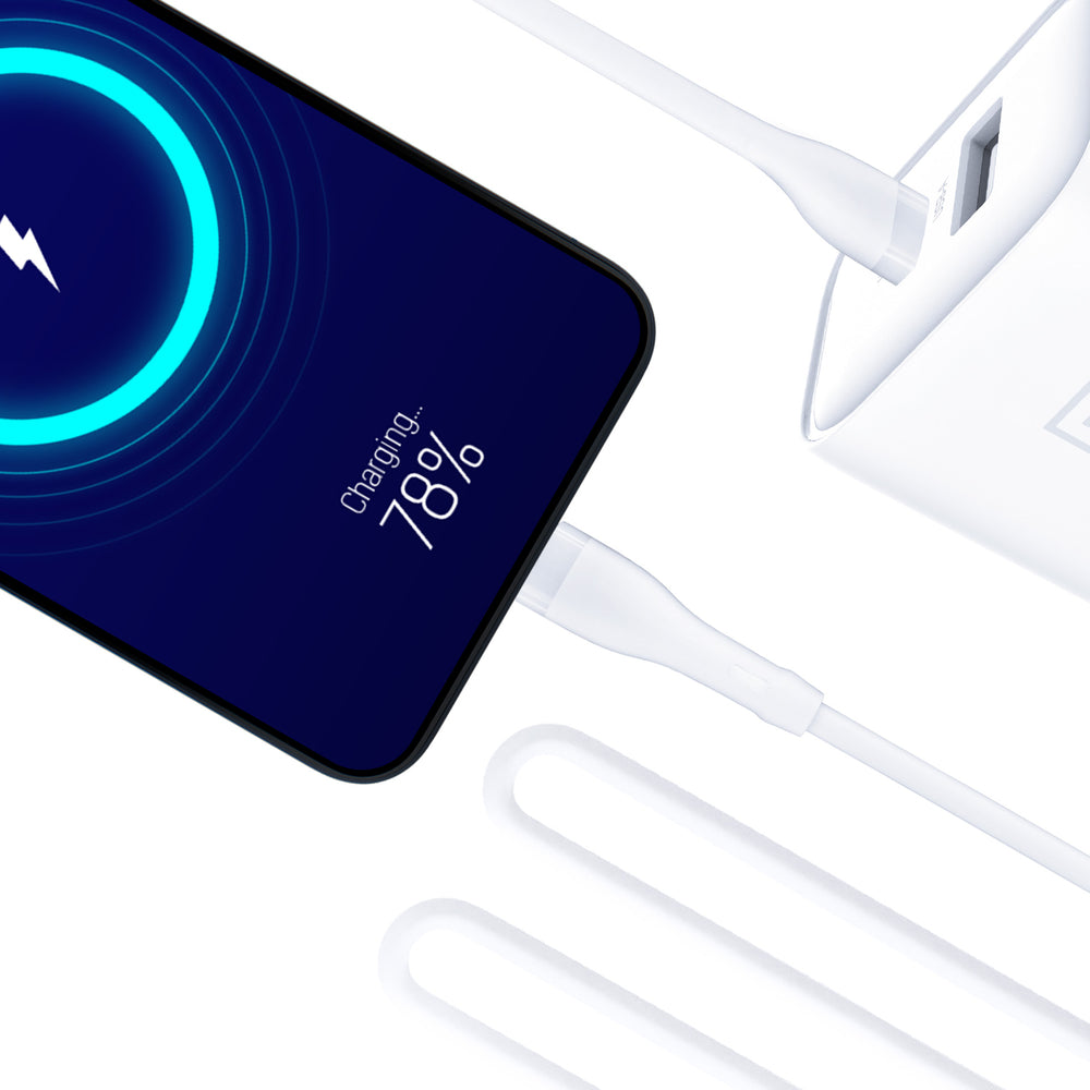 3mk DualCharge 20W PD3.0 QC 3.0 PPS USB 1A1C Wall Charger - White_4