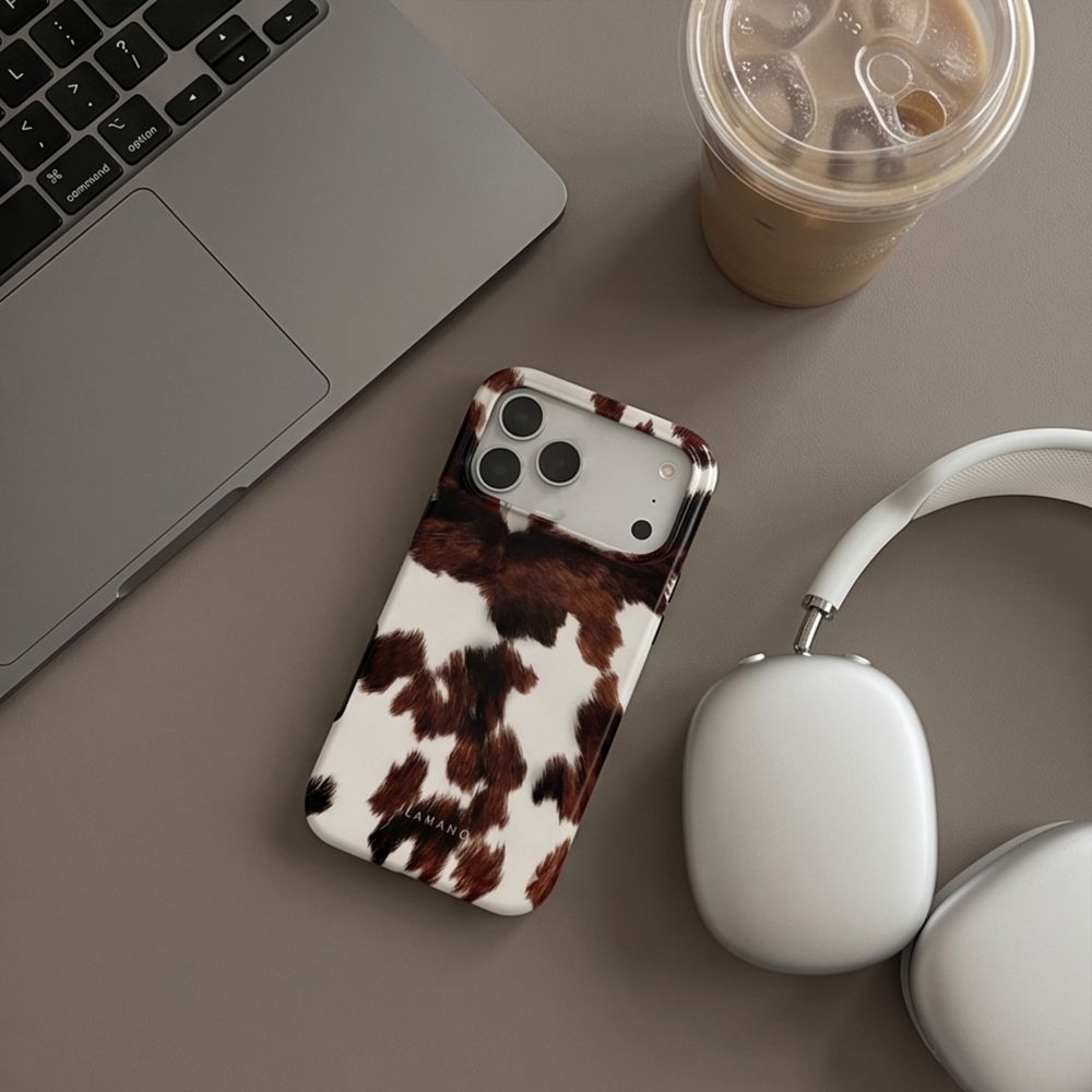 Tech-Protect Lamano MagSafe case for iPhone 18 Pro Max / 17 Pro - brown and white_4