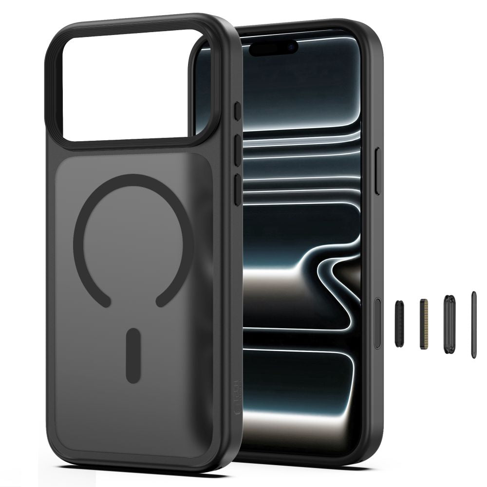 Tech-Protect Magmat Magsafe CC Case for iPhone 18 Pro Max / 17 Pro Max - Matte Black_1
