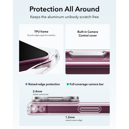 ESR Classic Hybrid Kickstand MagSafe Case for iPhone 18 Pro Max / 17 Pro Max - Clear_4