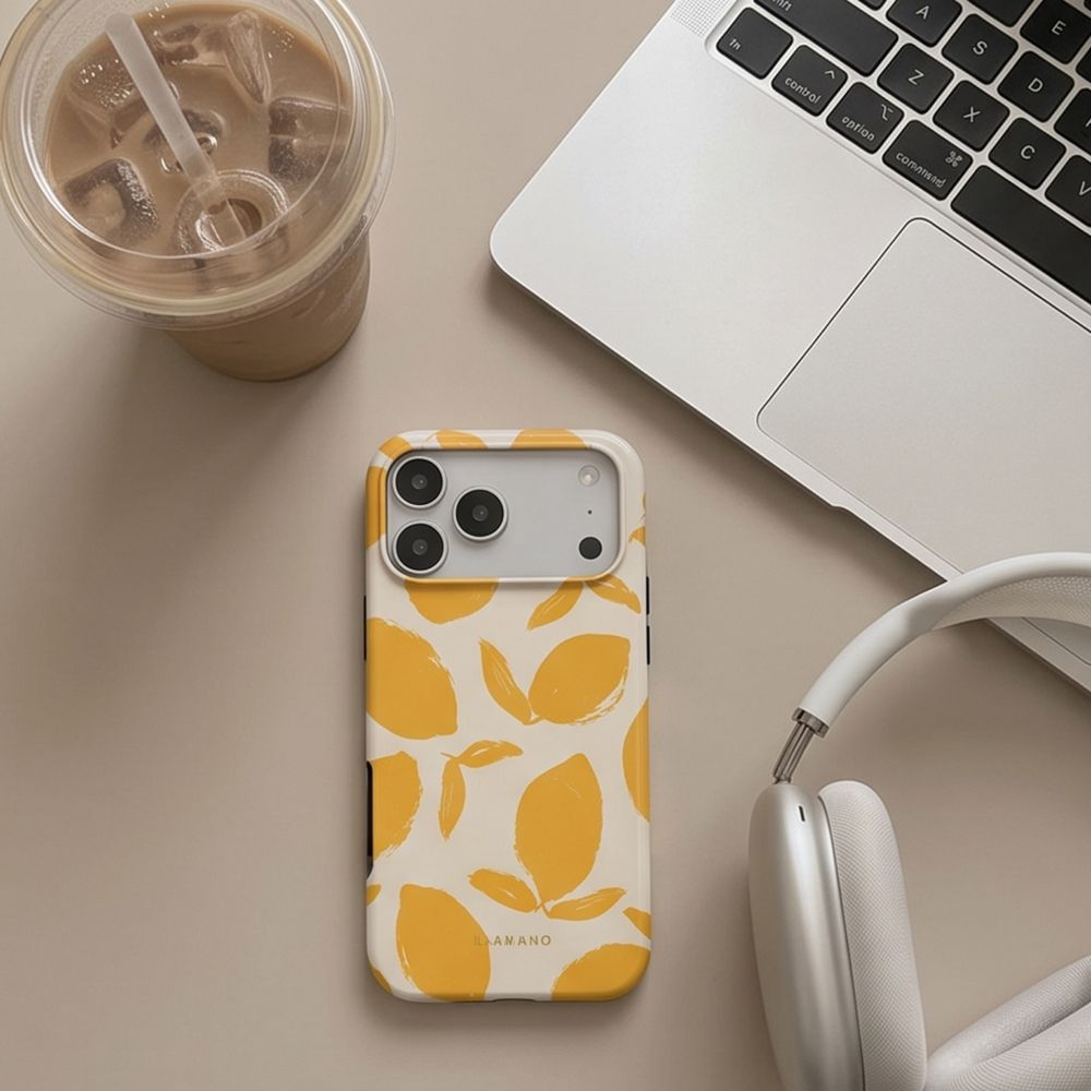 Tech-Protect Lamano MagSafe case for iPhone 18 Pro / 17 Pro - yellow and white_5
