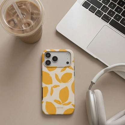 Tech-Protect Lamano MagSafe case for iPhone 18 Pro / 17 Pro - yellow and white_5