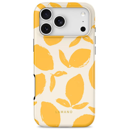 Tech-Protect Lamano MagSafe Case for iPhone 18 Pro Max / 17 Pro Max - Yellow and White_2