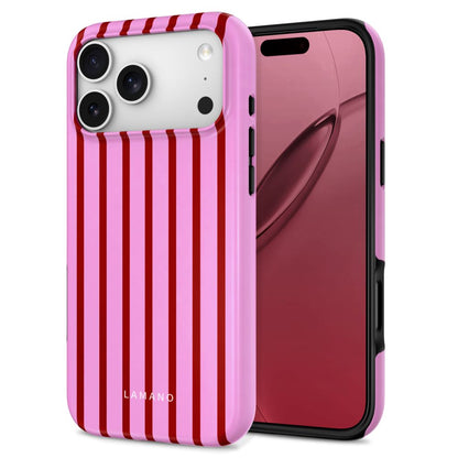 Tech-Protect Lamano MagSafe Case for iPhone 18 Pro Max / 17 Pro Max - Pink/Red_1