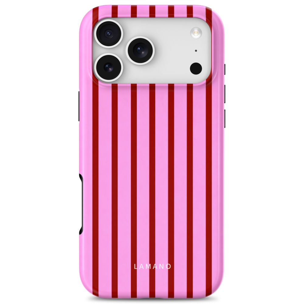 Tech-Protect Lamano MagSafe Case for iPhone 18 Pro Max / 17 Pro Max - Pink/Red_2