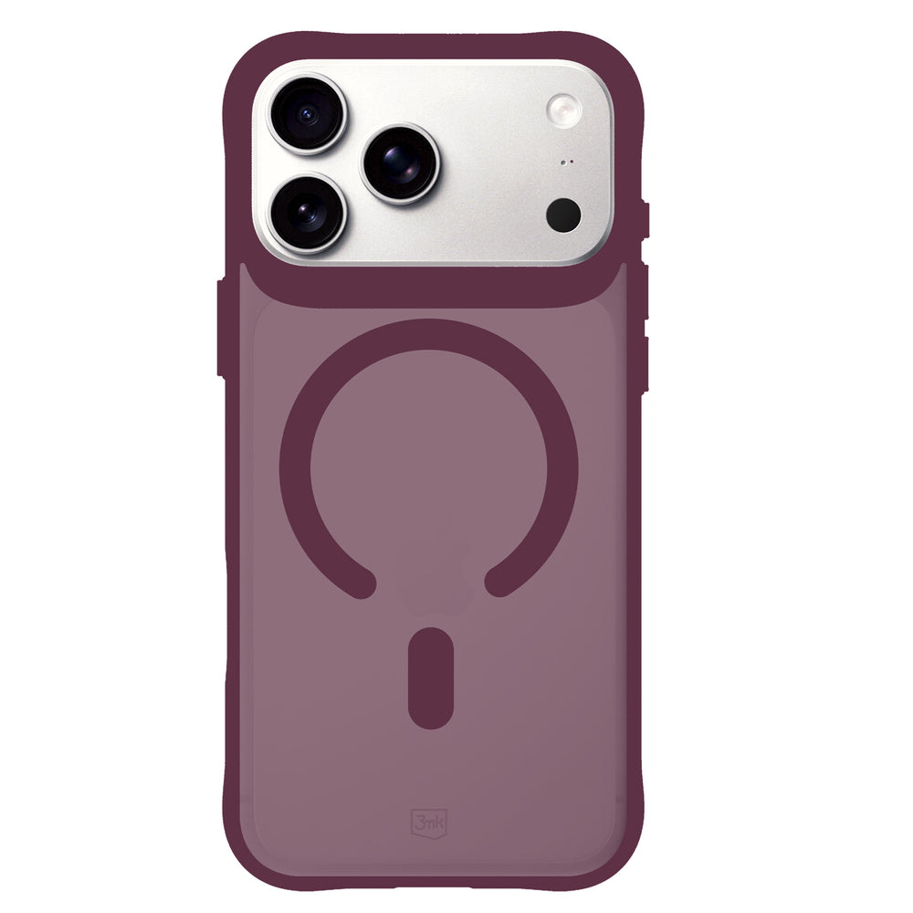 3mk Smoke MagCase case for iPhone 18 Pro Max / 17 Pro Max - burgundy_1