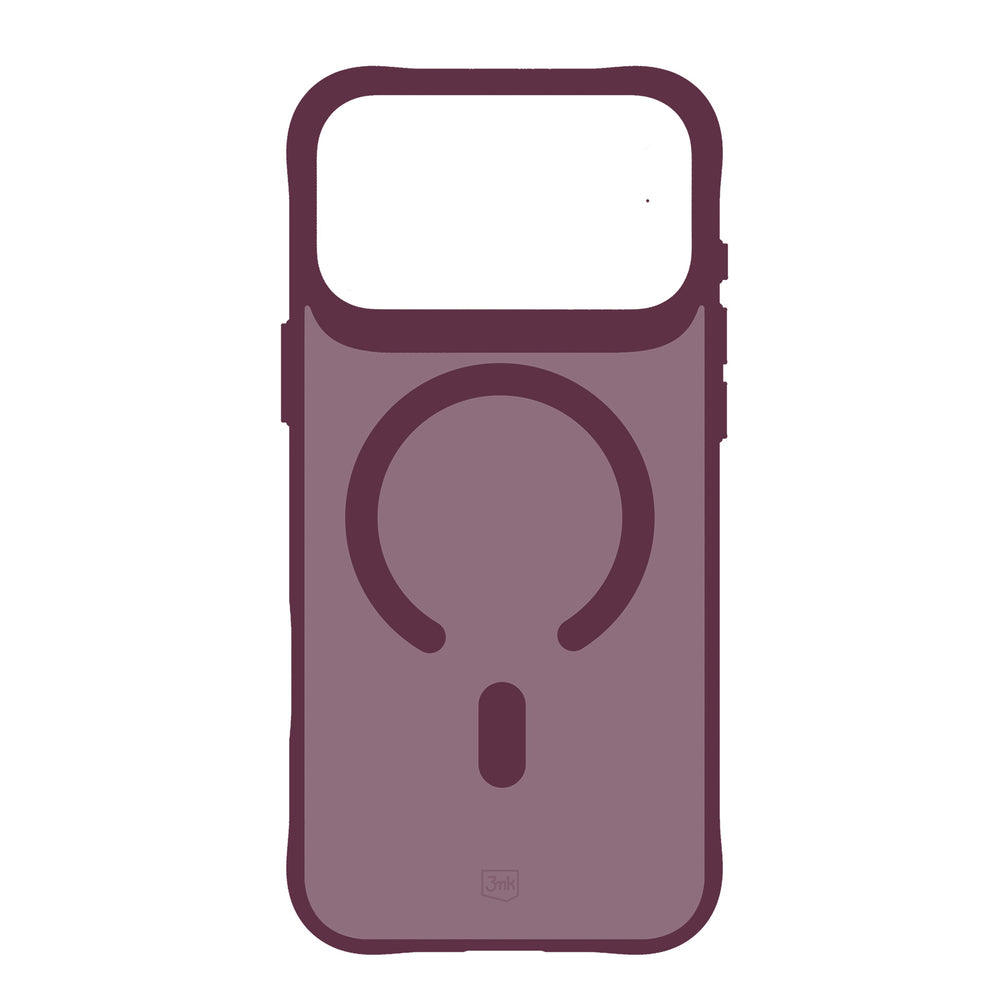 3mk Smoke MagCase case for iPhone 18 Pro Max / 17 Pro Max - burgundy_3