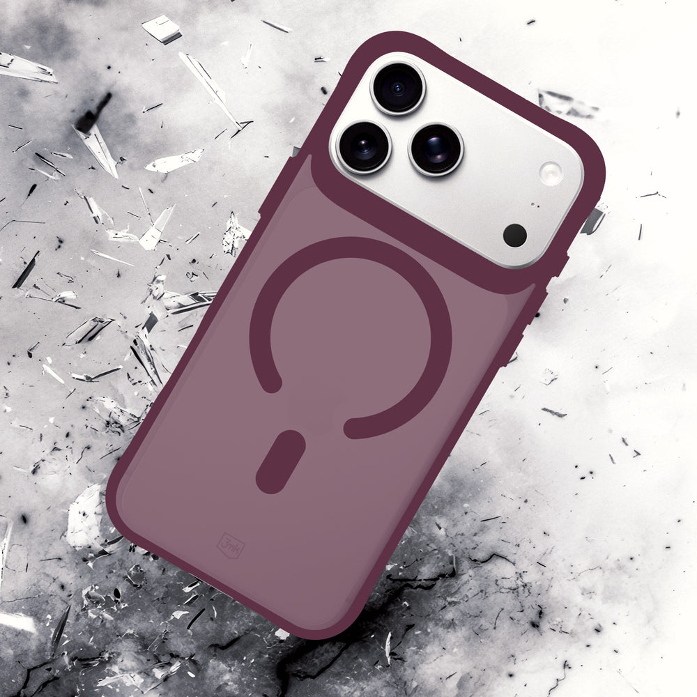 3mk Smoke MagCase case for iPhone 18 Pro Max / 17 Pro Max - burgundy_5