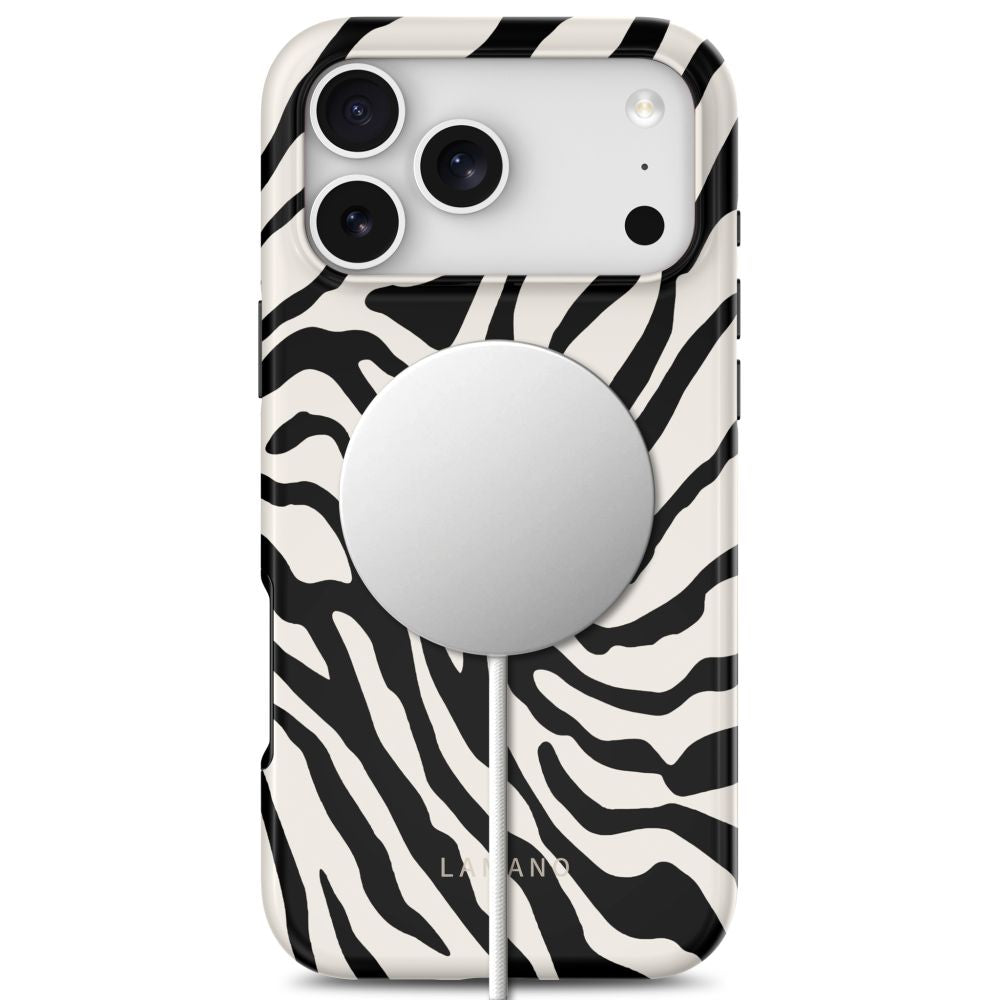Tech-Protect Lamano MagSafe Case for iPhone 18 Pro Max / 17 Pro Max - White and Black_3
