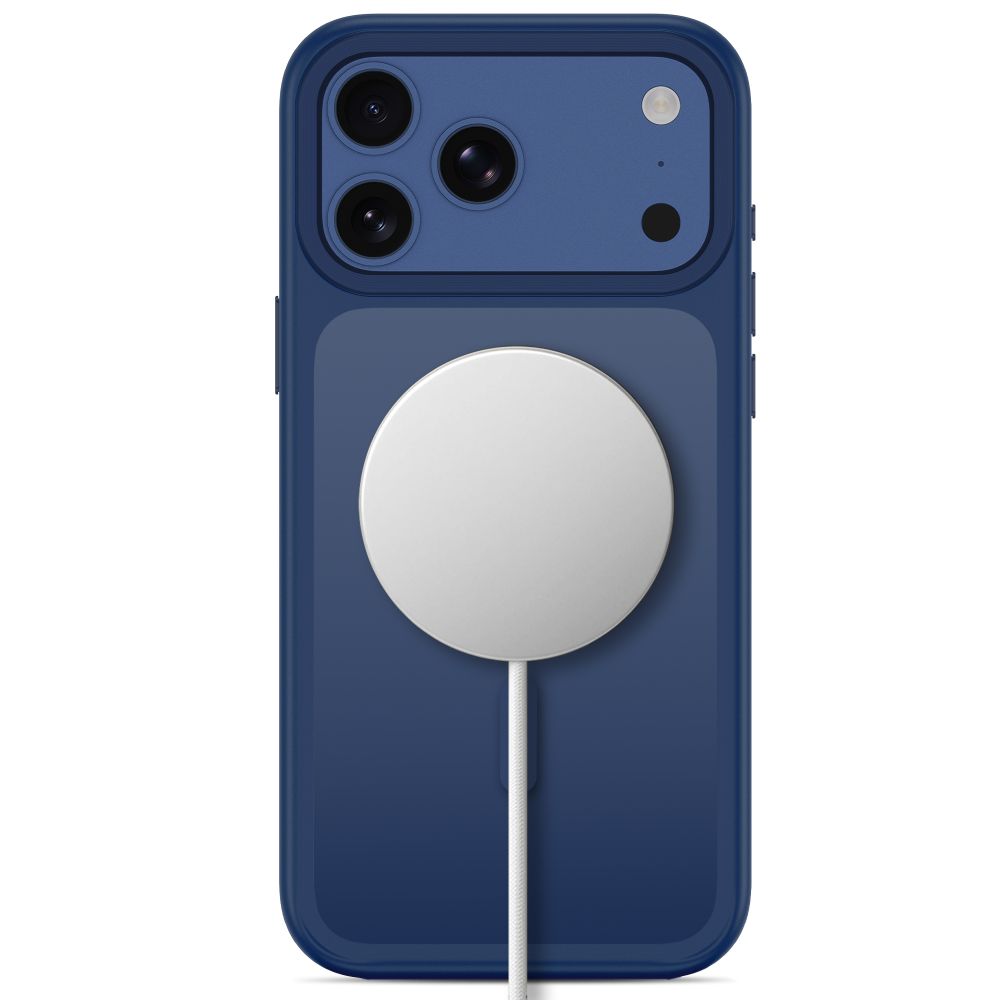 Tech-Protect Magmat Magsafe CC Case for iPhone 18 Pro / 17 Pro - Matte Navy Blue_3