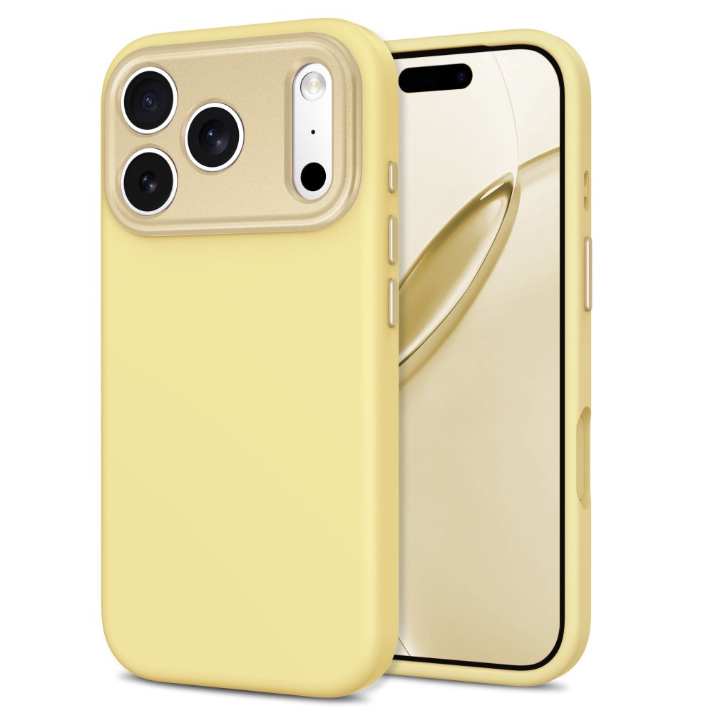 Tech-Protect Uniq MagSafe CC case for iPhone 18 Pro / 17 Pro - yellow_1