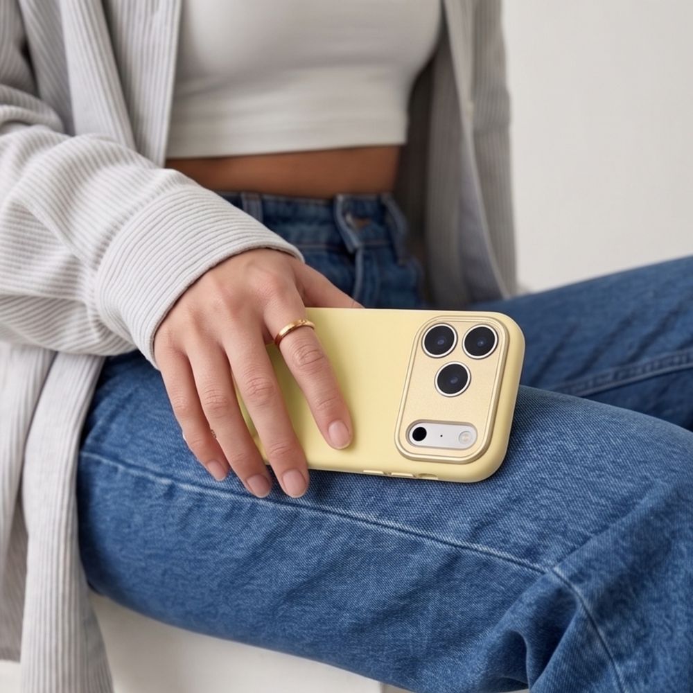 Tech-Protect Uniq MagSafe CC case for iPhone 18 Pro / 17 Pro - yellow_5