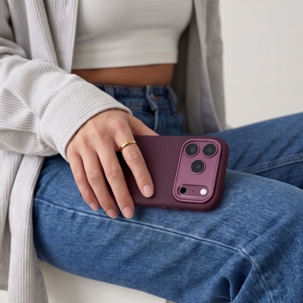 Tech-Protect Uniq MagSafe CC case for iPhone 18 Pro Max / 17 Pro Max - burgundy_5