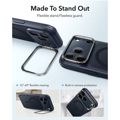 ESR Classic Hybrid Kickstand MagSafe Case for iPhone 18 Pro / 17 Pro - Navy Blue_2