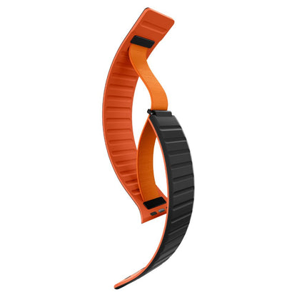 Spigen Athlex Air M Strap for Apple Watch 44/45/46/49 mm - Black and Orange_4