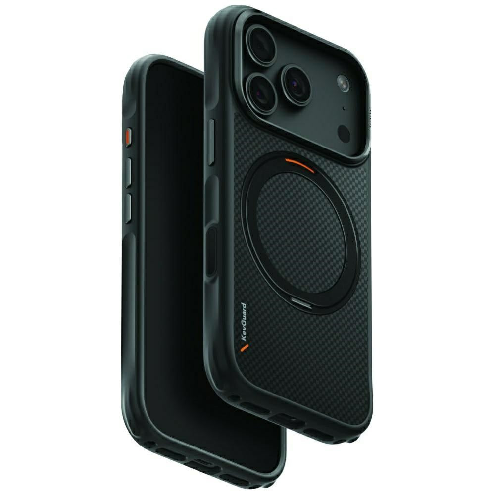 Uniq Keva Mov Magclick Charging Case for iPhone 18 Pro / 17 Pro - Black_0