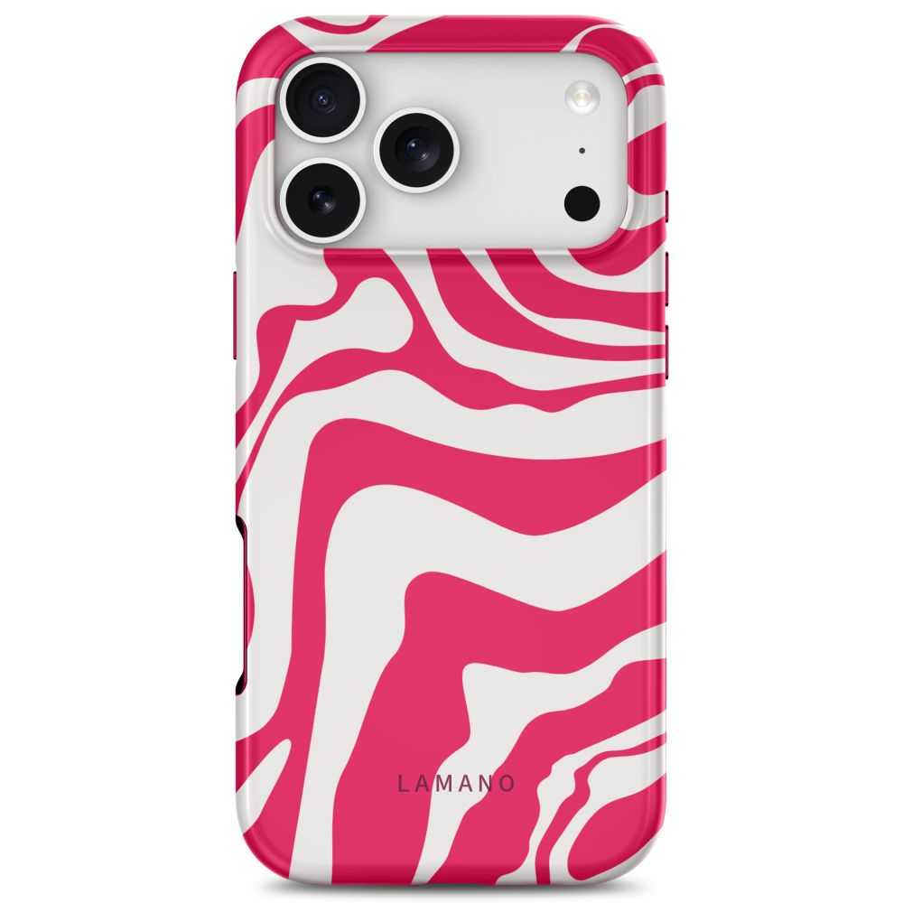 Tech-Protect Lamano MagSafe Case for iPhone 18 Pro Max / 17 Pro Max - White and Pink_2