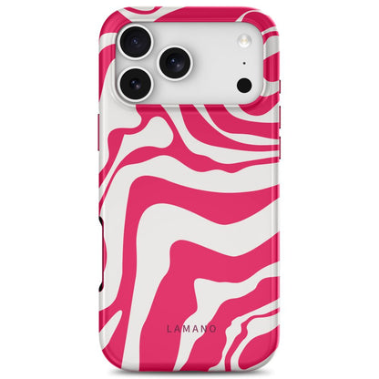 Tech-Protect Lamano MagSafe Case for iPhone 18 Pro Max / 17 Pro Max - White and Pink_2