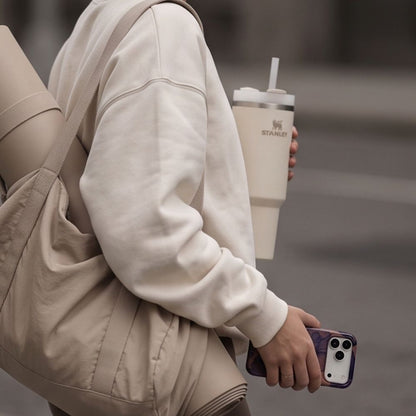 Tech-Protect Lamano MagSafe Case for iPhone 18 Pro Max / 17 Pro Max - Navy Blue/Brown_7