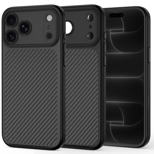 Tech-Protect MagCam MagSafe Carbon Case for iPhone 18 Pro / 17 Pro - Black_0