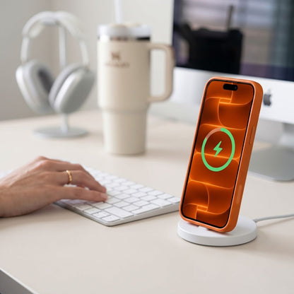 Tech-Protect Magmat Magsafe CC case for iPhone 18 Pro / 17 Pro - matte orange_4