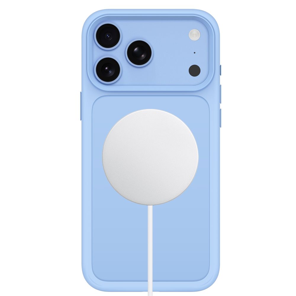 Tech-Protect Magmat Magsafe CC Case for iPhone 18 Pro / 17 Pro - Light Blue Matte_2