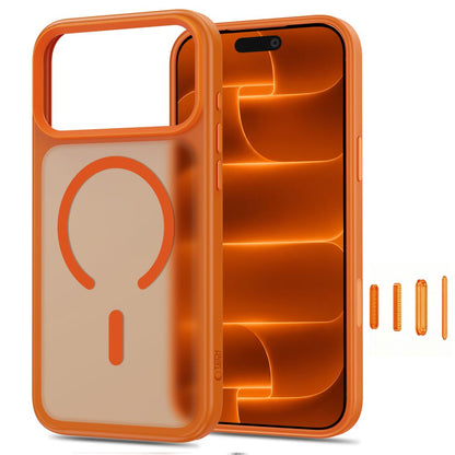 Tech-Protect Magmat Magsafe CC Case for iPhone 18 Pro Max / 17 Pro Max - Matte Orange_1