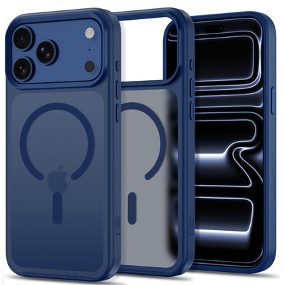Tech-Protect Magmat Magsafe CC Case for iPhone 18 Pro Max / 17 Pro Max - Matte Navy Blue_0