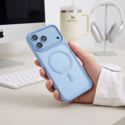 Tech-Protect Magmat Magsafe CC Case for iPhone 18 Pro Max / 17 Pro Max - Light Blue Matte_7