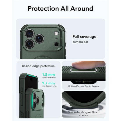 ESR Cyber ​​Tough MagSafe Case for iPhone 18 Pro Max / 17 Pro Max - Green_2