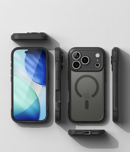 Ringke Fusion Bold Magnetic MagSafe Case for iPhone 18 Pro Max / 17 Pro Max - Matte Black_5