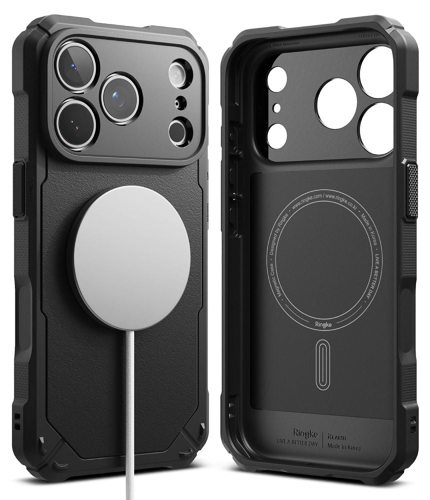 Ringke Rugged Gear Magnetic MagSafe Case for iPhone 18 Pro / 17 Pro - Black_1