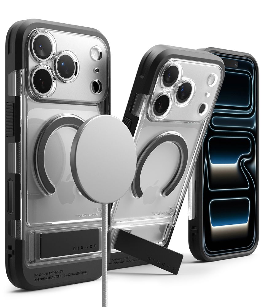 Ringke UX Magnetic Case for iPhone 18 Pro / 17 Pro - Transparent_1