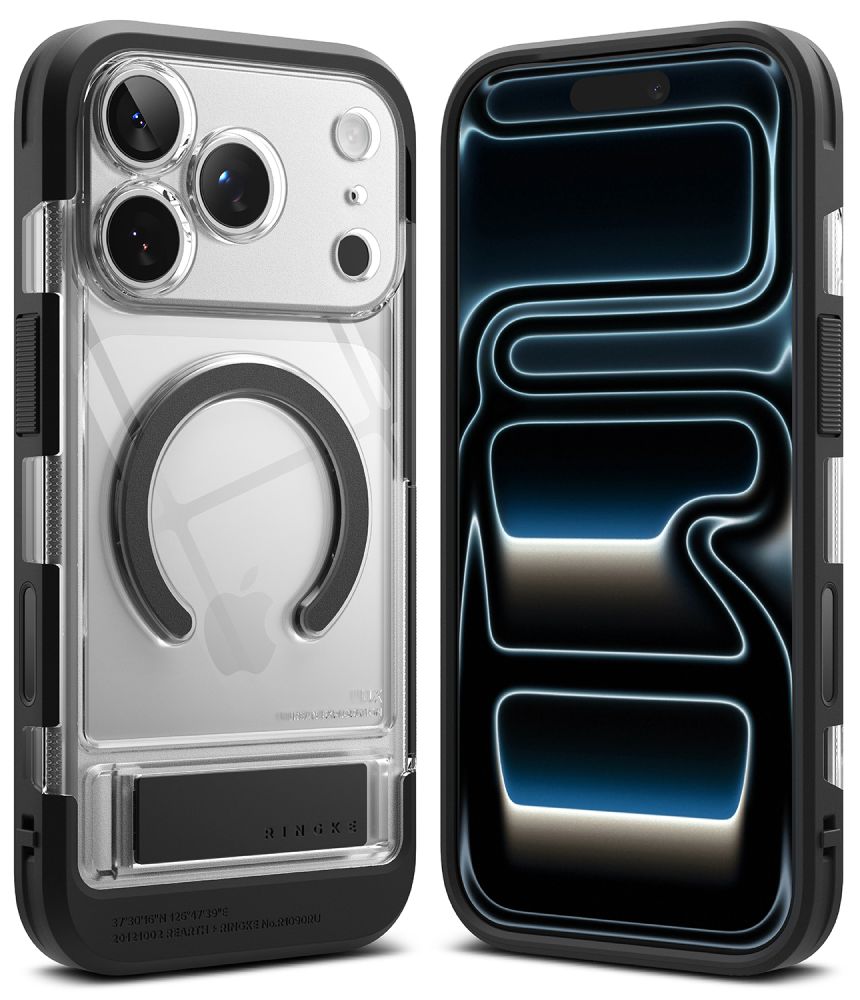 Ringke UX Magnetic Case for iPhone 18 Pro / 17 Pro - Transparent_3