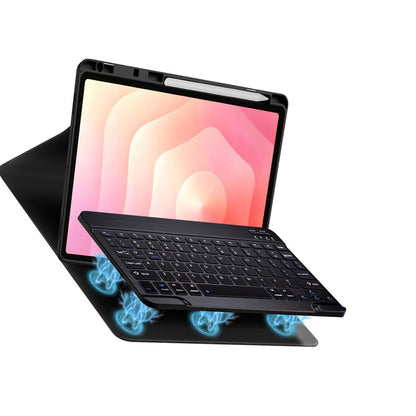 Tech-Protect SC Pen Case + Bluetooth Keyboard for Samsung Galaxy Tab S12+ 12.4" X840 / X846B - Black_5