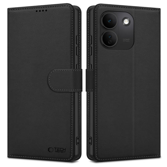 Tech-Protect Wallet Case for Xiaomi Redmi Note 17 Pro Max 5G - Matte Black_0
