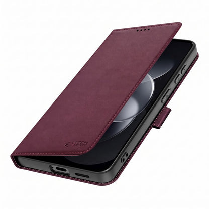 Tech-Protect Wallet case for Xiaomi Redmi Note 17 Pro Max 5G - burgundy_2