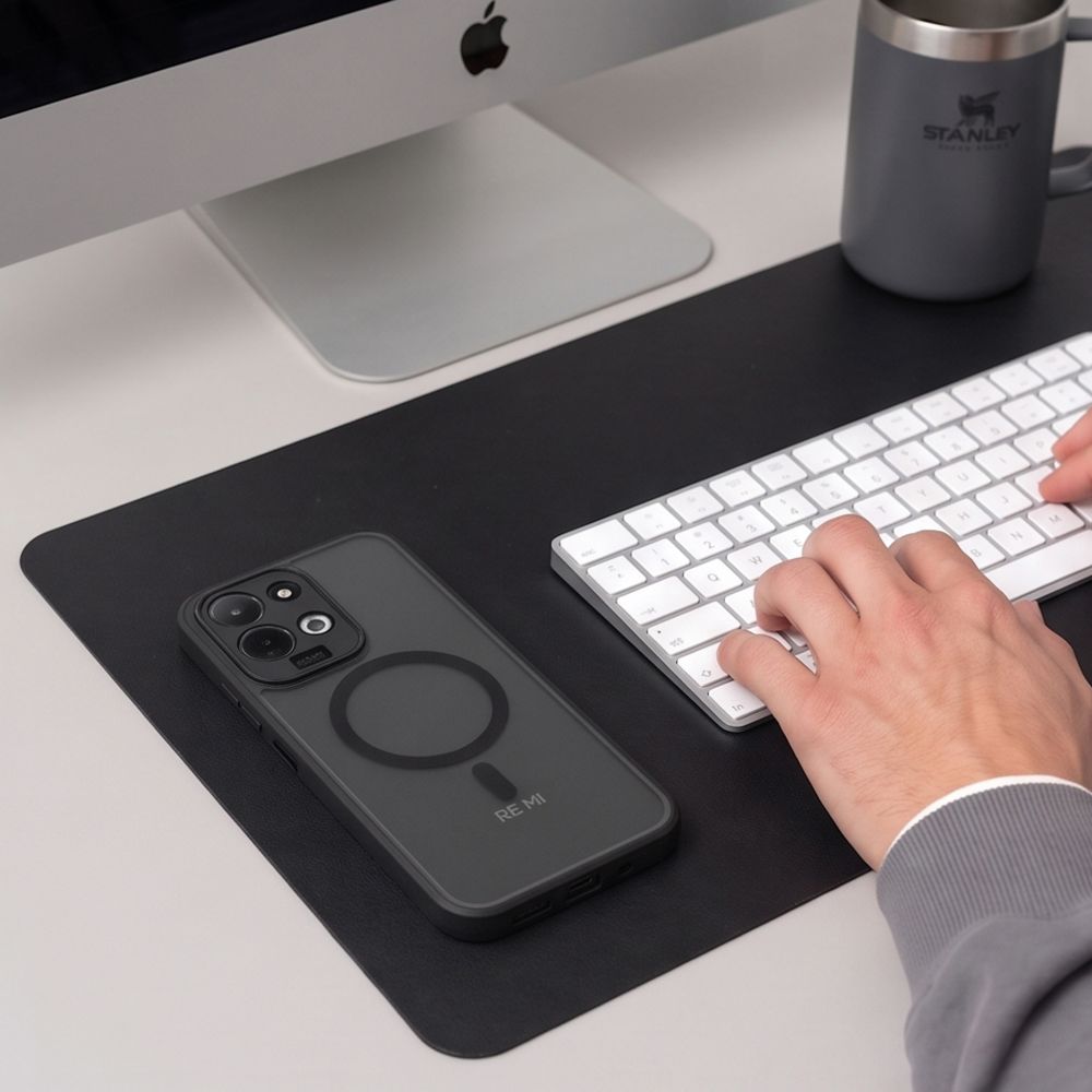 Tech-Protect Magmat MagSafe Case for Xiaomi Redmi 17 4G / 17 5G - Matte Black_5