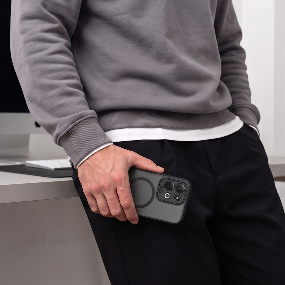 Tech-Protect Magmat MagSafe Case for Xiaomi Redmi 17 4G / 17 5G - Matte Black_7