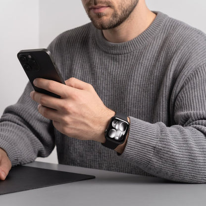Tech-Protect Silicone Strap for Apple Watch 44 / 45 / 46 / 49 mm - Black_3