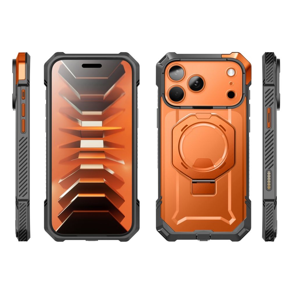 Supcase UB Grip Mag MagSafe Case for iPhone 18 Pro / 17 Pro - Orange_2