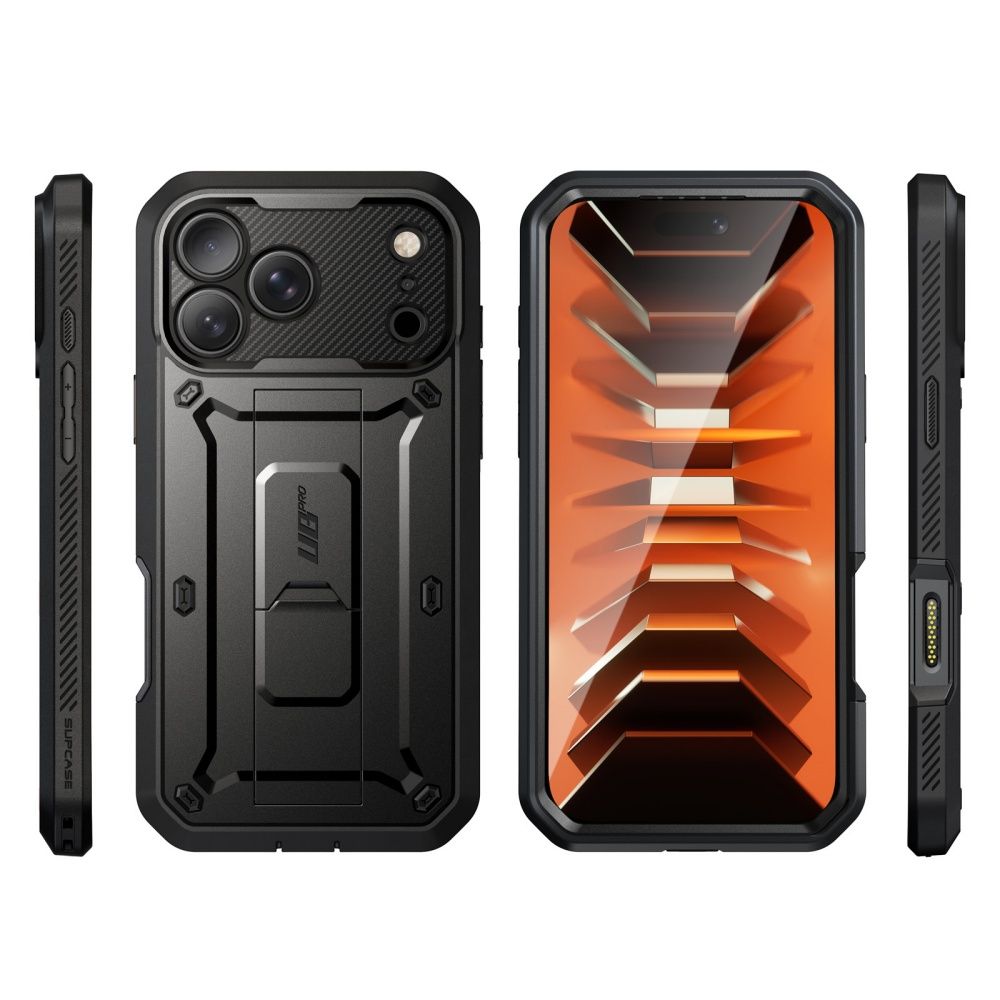 Supcase Unicorn Beetle Pro Case for iPhone 18 Pro / 17 Pro - Black_2