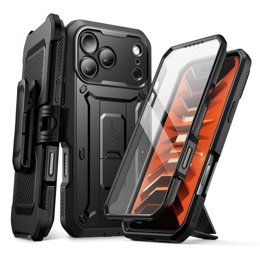 Supcase Unicorn Beetle Pro Case for iPhone 18 Pro Max / 17 Pro Max - Black_0