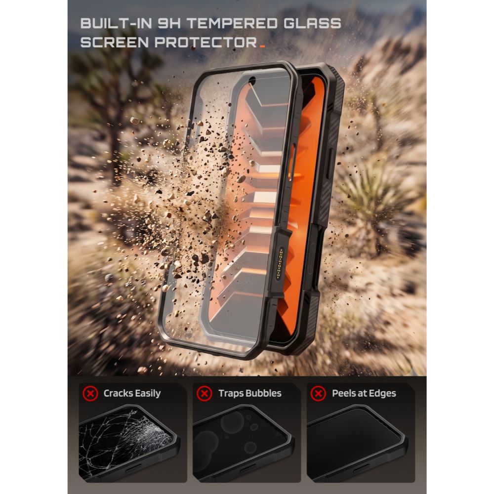Supcase Grip Pro Mag MagSafe Case for iPhone 18 Pro Max / 17 Pro Max - Black_13