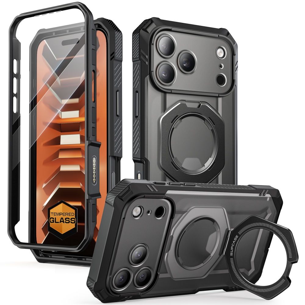 Supcase Grip Pro Mag MagSafe Case for iPhone 18 Pro Max / 17 Pro Max - Black_2