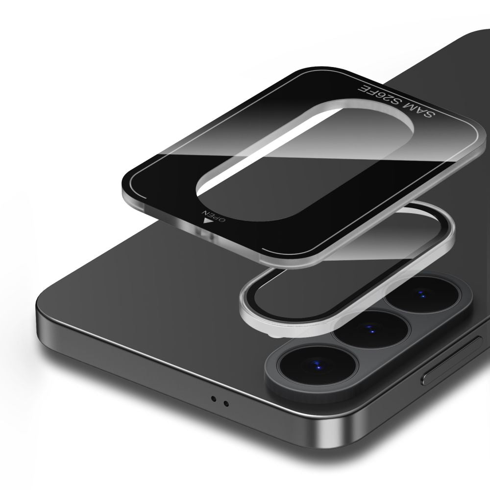Tech-Protect Camring Fit+ Tempered Glass Camera Screen Protector for Samsung Galaxy S26 FE_2