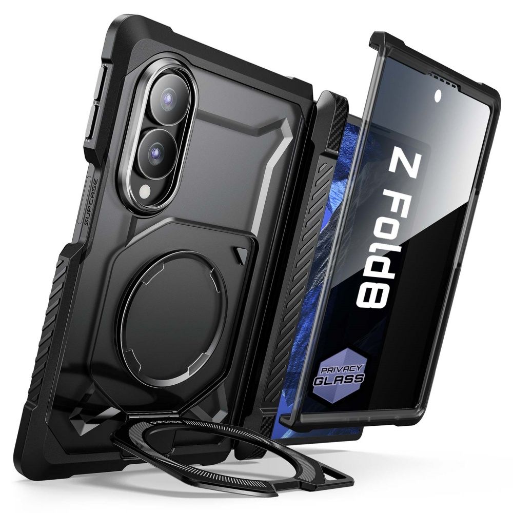 Supcase UB Grip Mag MagSafe Privacy Case for Samsung Galaxy Z Fold 8 - Black_0