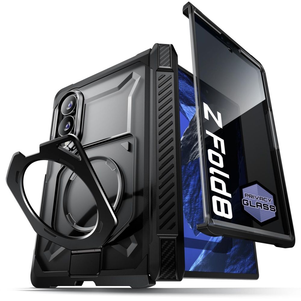 Supcase UB Grip Mag MagSafe Privacy Case for Samsung Galaxy Z Fold 8 - Black_1
